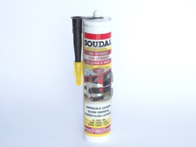 Силикон универсален черен - Судал                                                                                                                                                                                                                                                                           